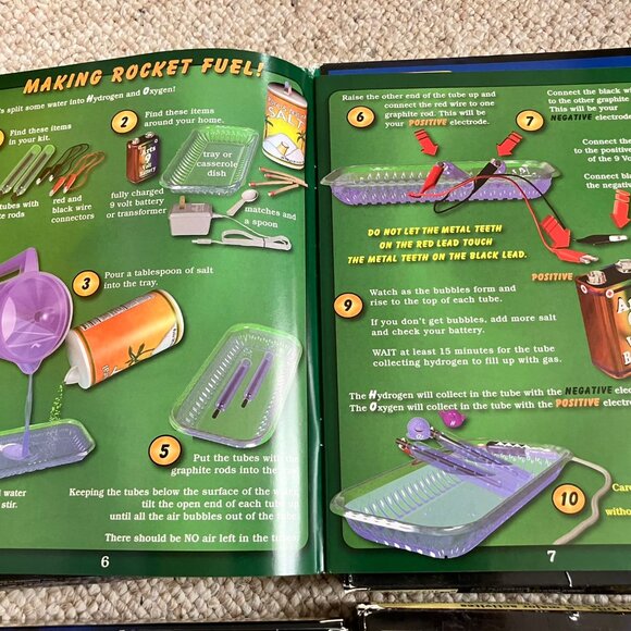 4 ScienceWiz boxes Chemistry Light DNA Cells Biology Home Science Experiment - Picture 6 of 10